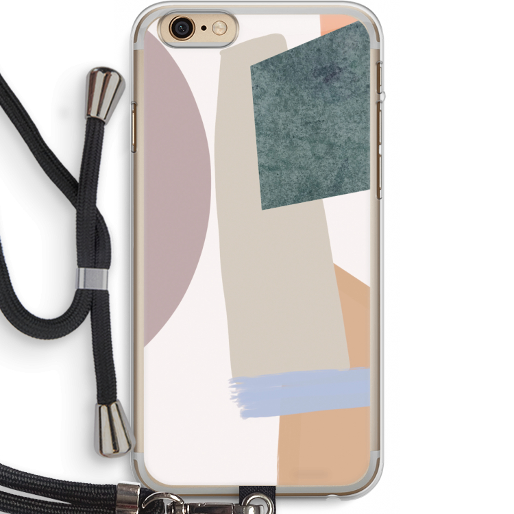 Lindo: iPhone 6 PLUS / 6S PLUS Transparant Hoesje met koord