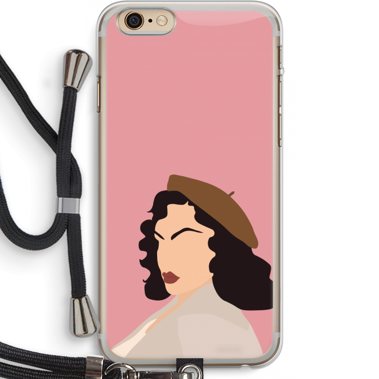Confidence: iPhone 6 PLUS / 6S PLUS Transparant Hoesje met koord