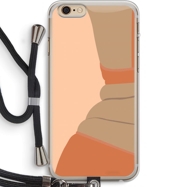 Bikini: iPhone 6 PLUS / 6S PLUS Transparant Hoesje met koord