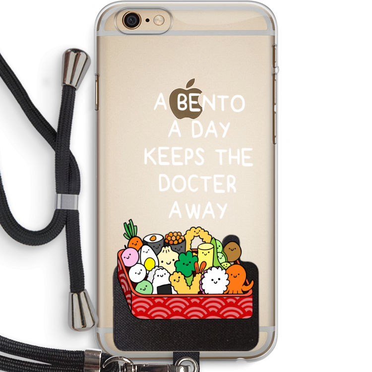 Bento a day: iPhone 6 PLUS / 6S PLUS Transparant Hoesje met koord