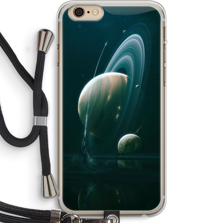 Mercurius: iPhone 6 PLUS / 6S PLUS Transparant Hoesje met koord