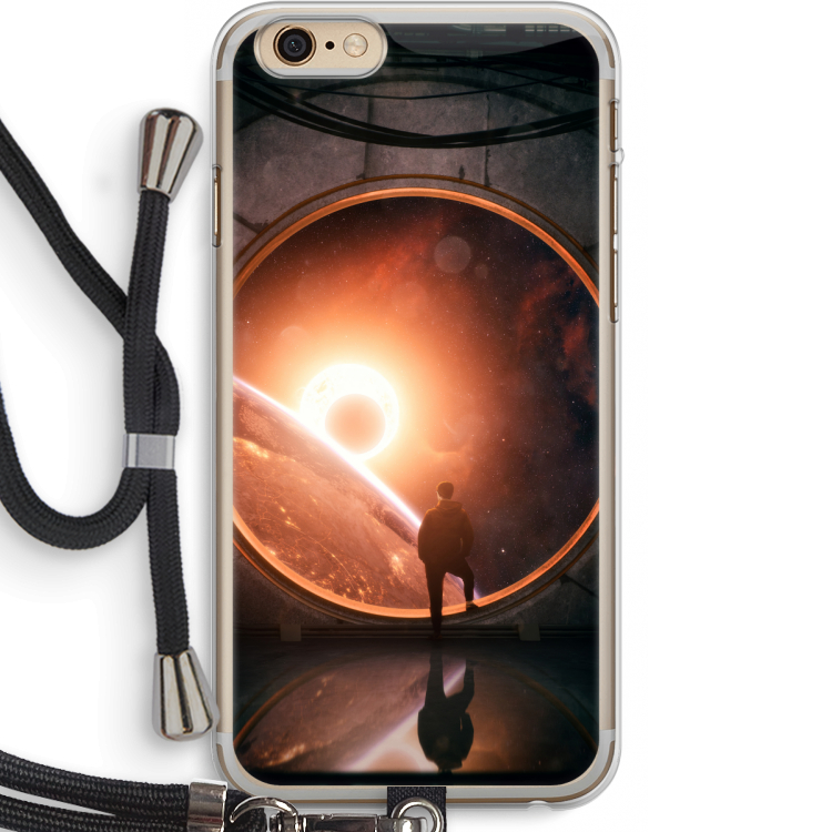 Ephemeral: iPhone 6 PLUS / 6S PLUS Transparant Hoesje met koord