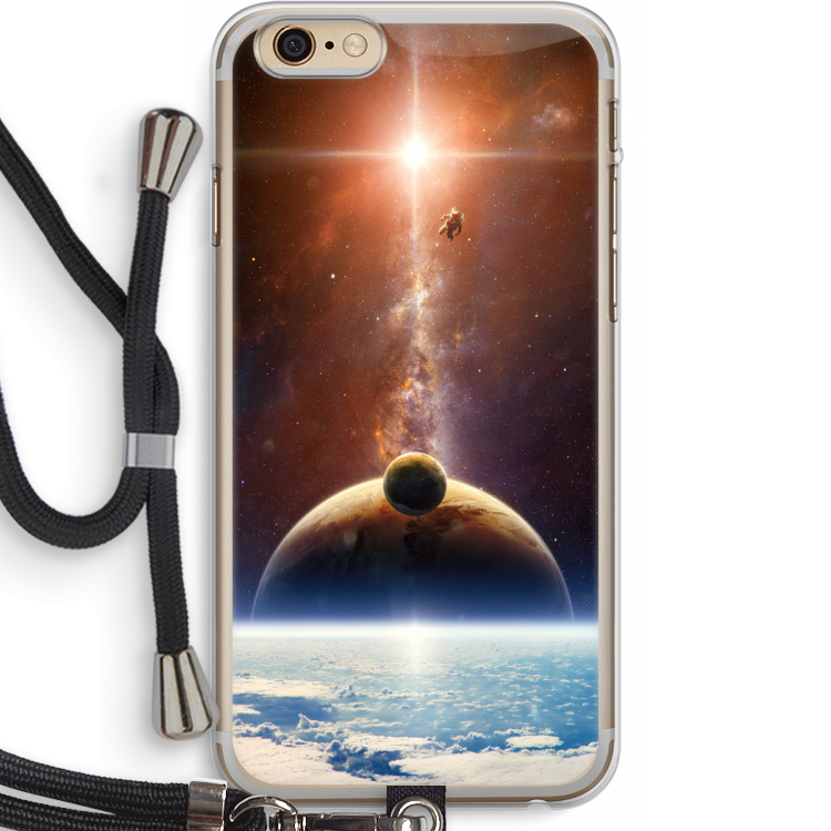 Omicron 2019: iPhone 6 PLUS / 6S PLUS Transparant Hoesje met koord