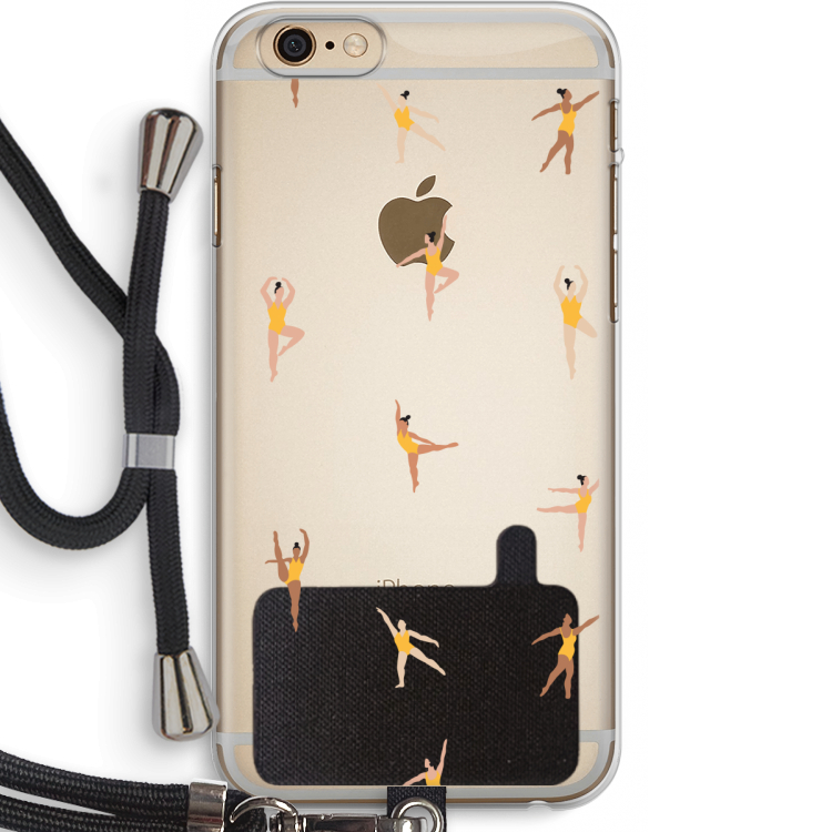 Dans #2: iPhone 6 PLUS / 6S PLUS Transparant Hoesje met koord