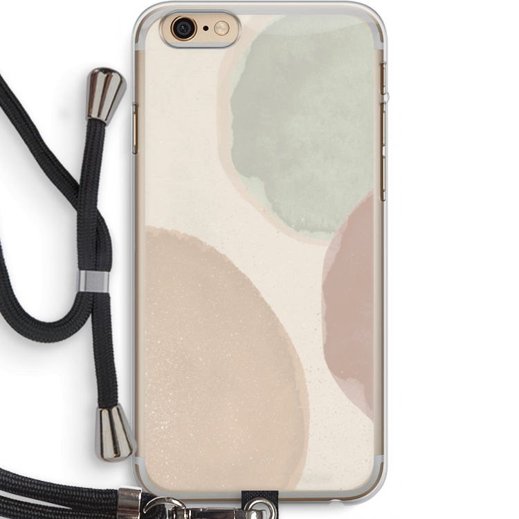 Geo #8: iPhone 6 PLUS / 6S PLUS Transparant Hoesje met koord