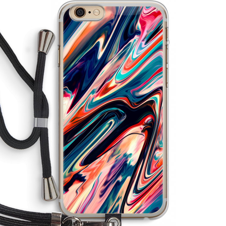 Quantum Being: iPhone 6 PLUS / 6S PLUS Transparant Hoesje met koord