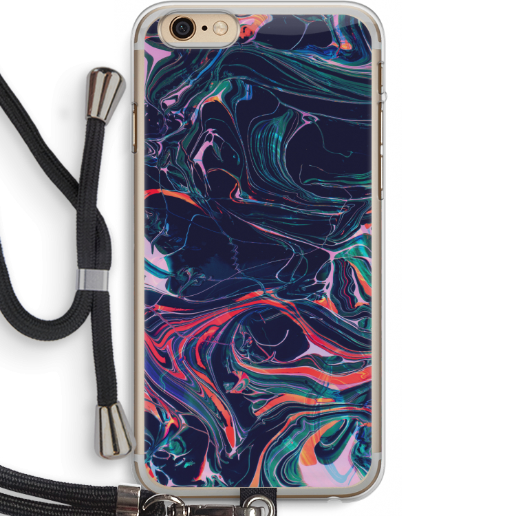 Light Years Beyond: iPhone 6 PLUS / 6S PLUS Transparant Hoesje met koord