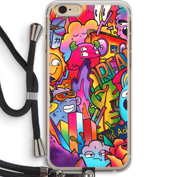 Dreams: iPhone 6 PLUS / 6S PLUS Transparant Hoesje met koord