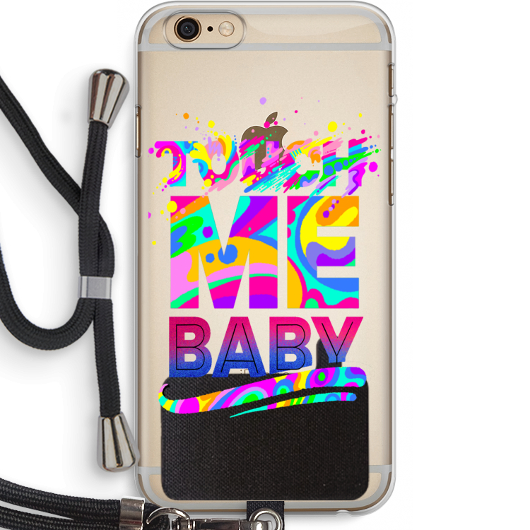 Touch Me: iPhone 6 PLUS / 6S PLUS Transparant Hoesje met koord