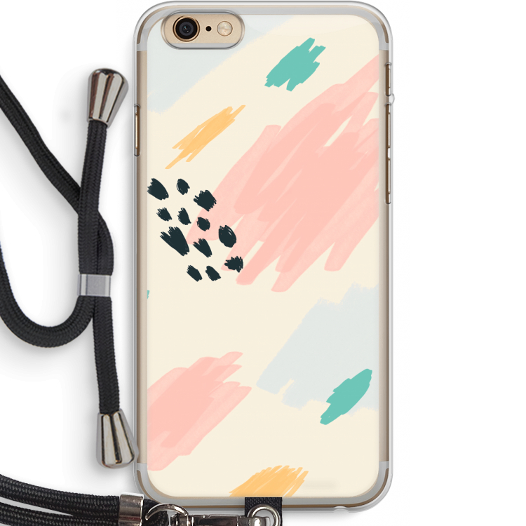 Sunday Chillings: iPhone 6 PLUS / 6S PLUS Transparant Hoesje met koord