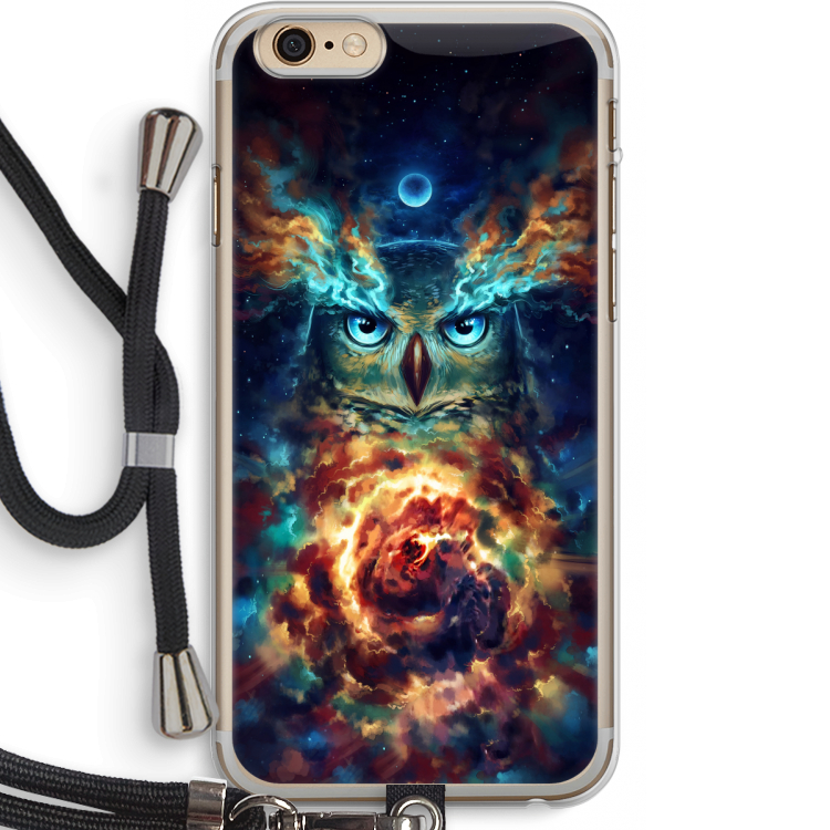 Aurowla: iPhone 6 PLUS / 6S PLUS Transparant Hoesje met koord