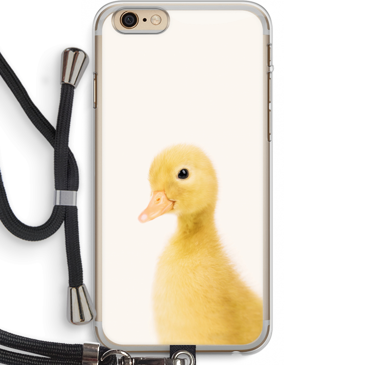 Duke: iPhone 6 PLUS / 6S PLUS Transparant Hoesje met koord