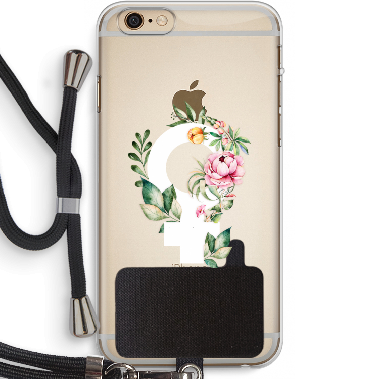Venus: iPhone 6 PLUS / 6S PLUS Transparant Hoesje met koord