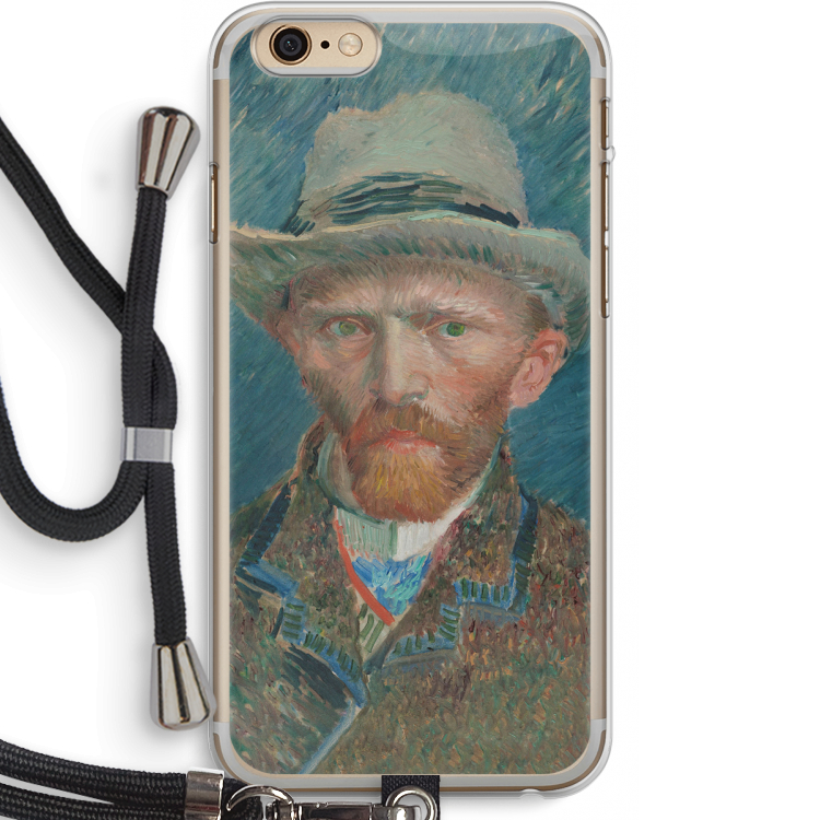 Van Gogh: iPhone 6 PLUS / 6S PLUS Transparant Hoesje met koord