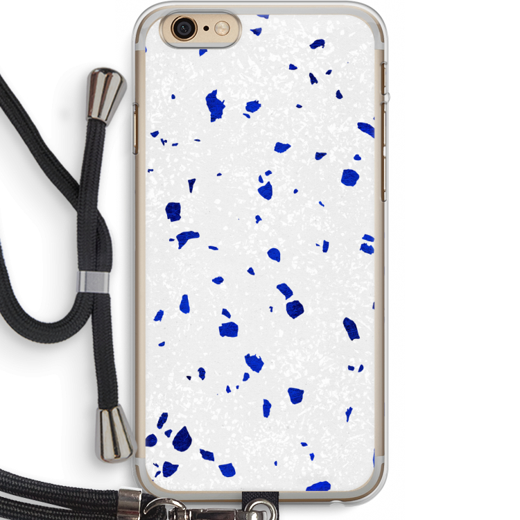 Terrazzo N°5: iPhone 6 PLUS / 6S PLUS Transparant Hoesje met koord