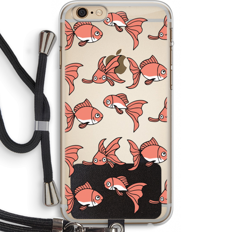 Blub: iPhone 6 PLUS / 6S PLUS Transparant Hoesje met koord