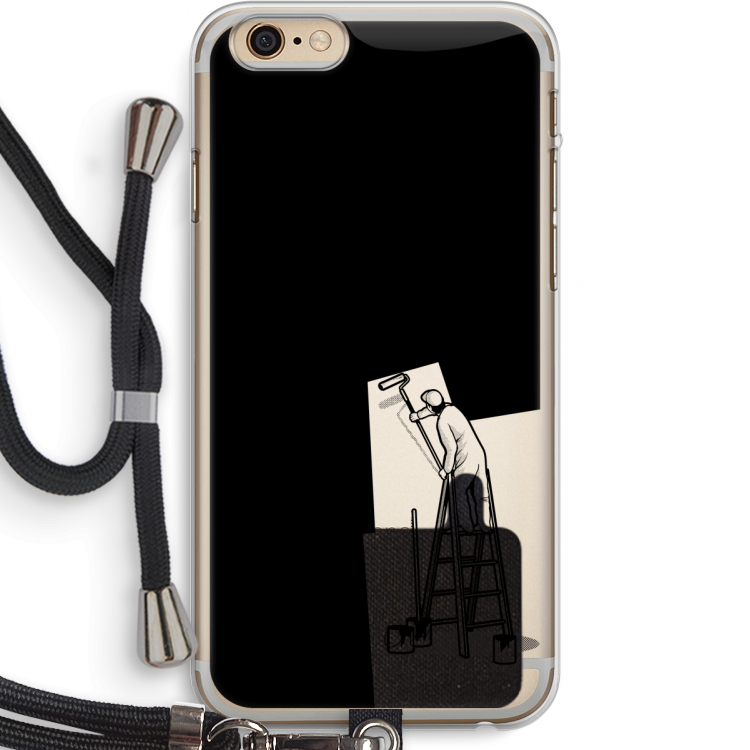 Musketon Painter: iPhone 6 PLUS / 6S PLUS Transparant Hoesje met koord
