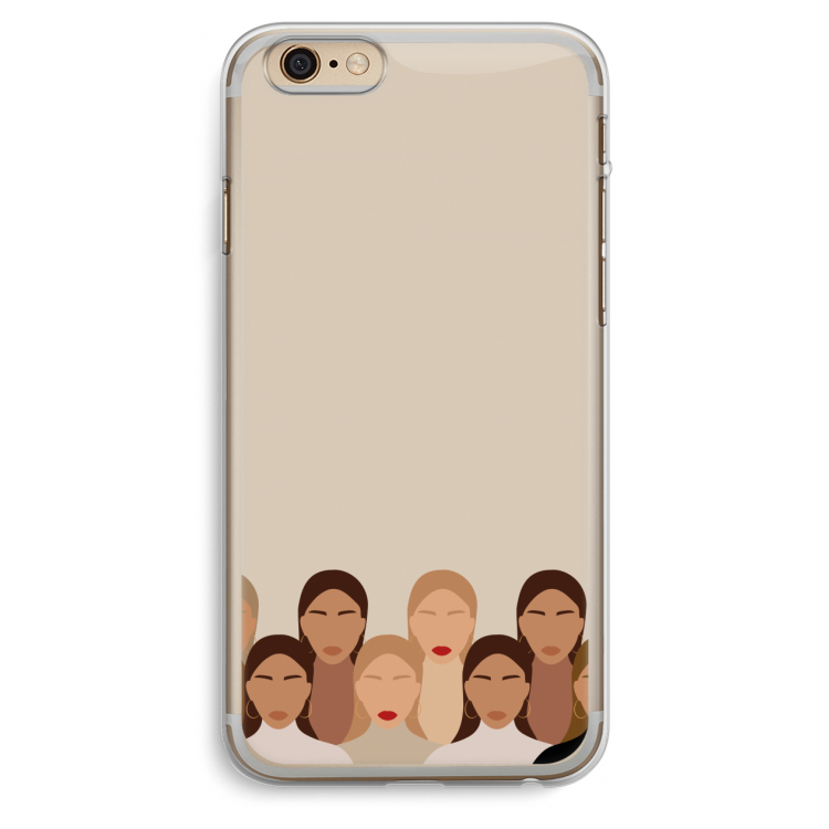 Girls girls girls: iPhone 6 Plus / 6S Plus Transparant Hoesje