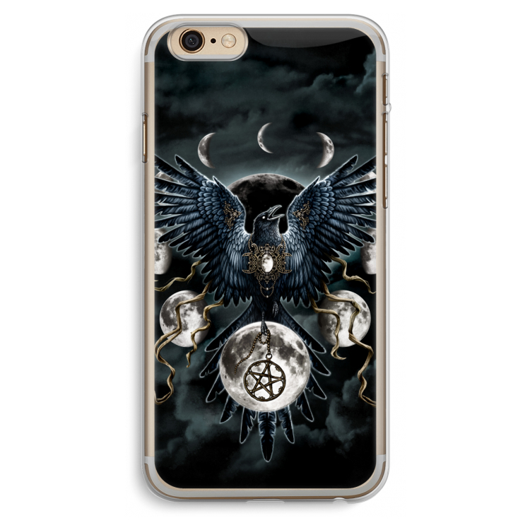 Sinister Wings: iPhone 6 Plus / 6S Plus Transparant Hoesje