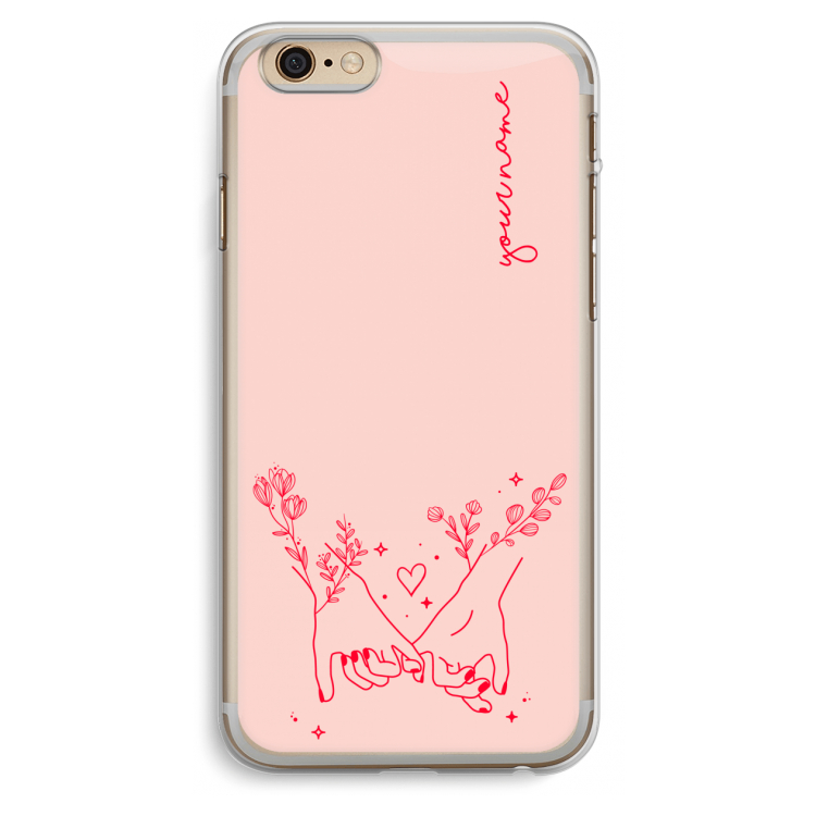 Best Friends: iPhone 6 Plus / 6S Plus Transparant Hoesje