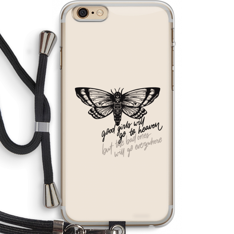 Good or bad: iPhone 6 PLUS / 6S PLUS Transparant Hoesje met koord