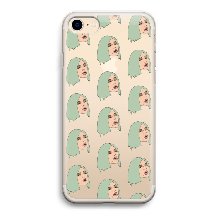 King Kylie: iPhone 7 Transparant Hoesje