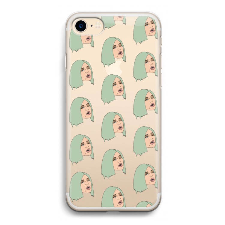 King Kylie: iPhone 7 Transparant Hoesje