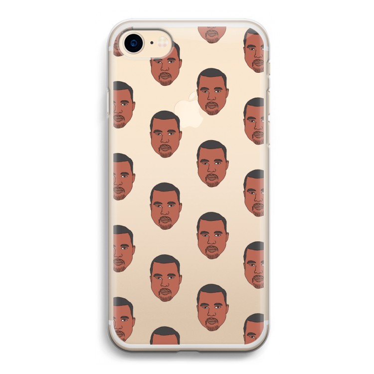 Kanye Call Me?: iPhone 7 Transparant Hoesje