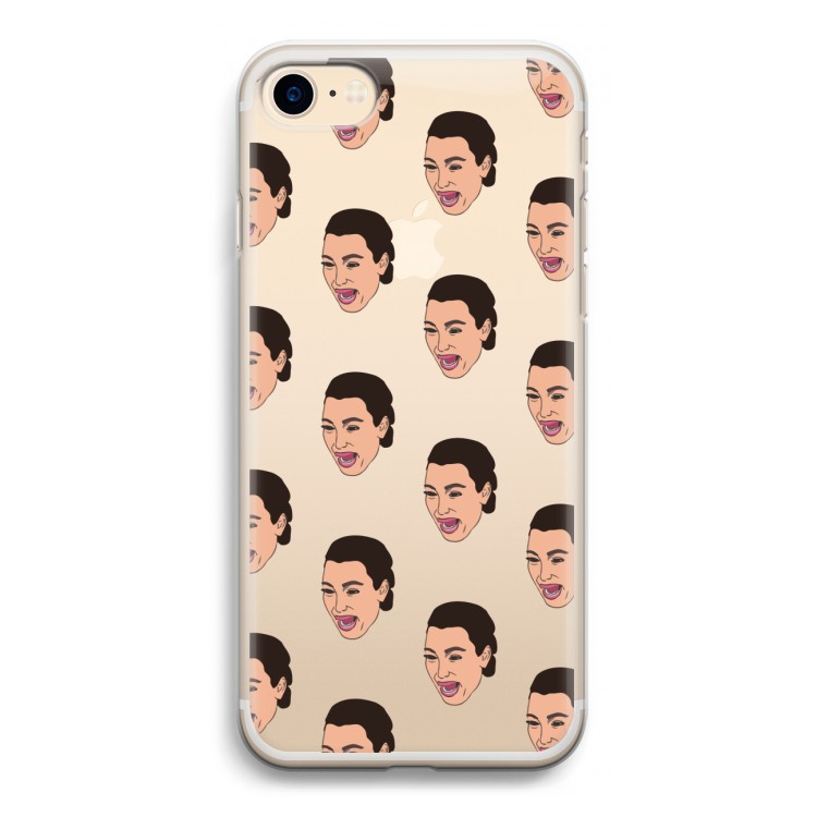 Ugly Cry Call: iPhone 7 Transparant Hoesje