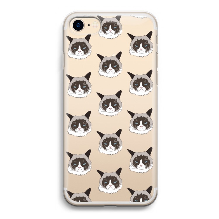 It's a Purrr Case: iPhone 7 Transparant Hoesje