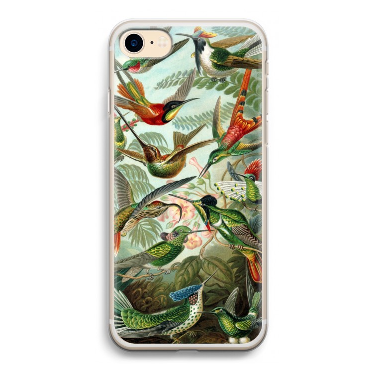 Haeckel Trochilidae: iPhone 7 Transparant Hoesje