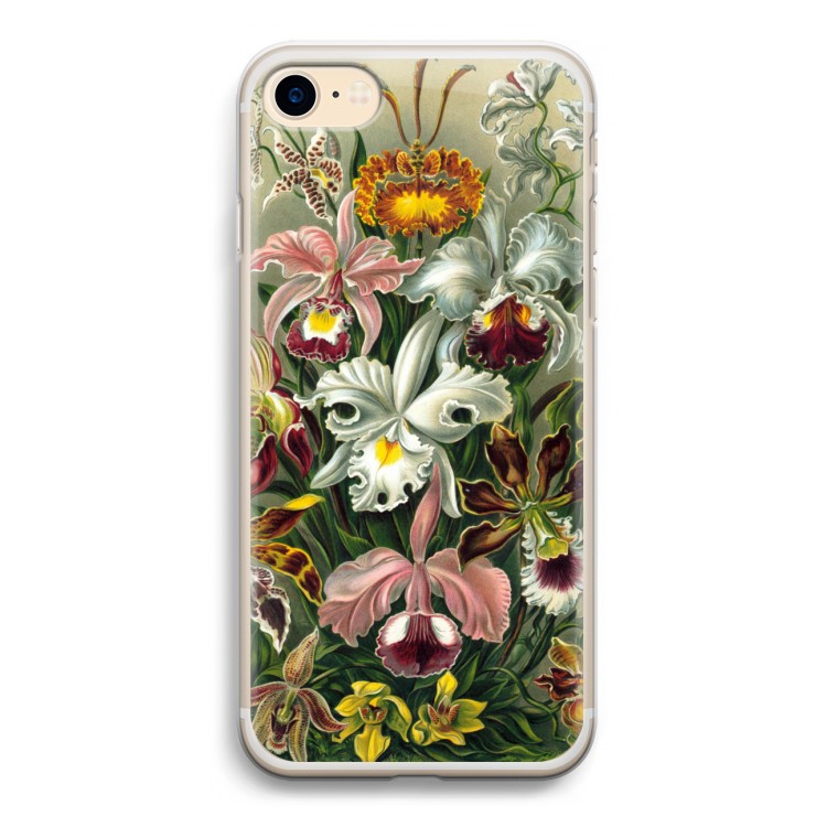 Haeckel Orchidae: iPhone 7 Transparant Hoesje