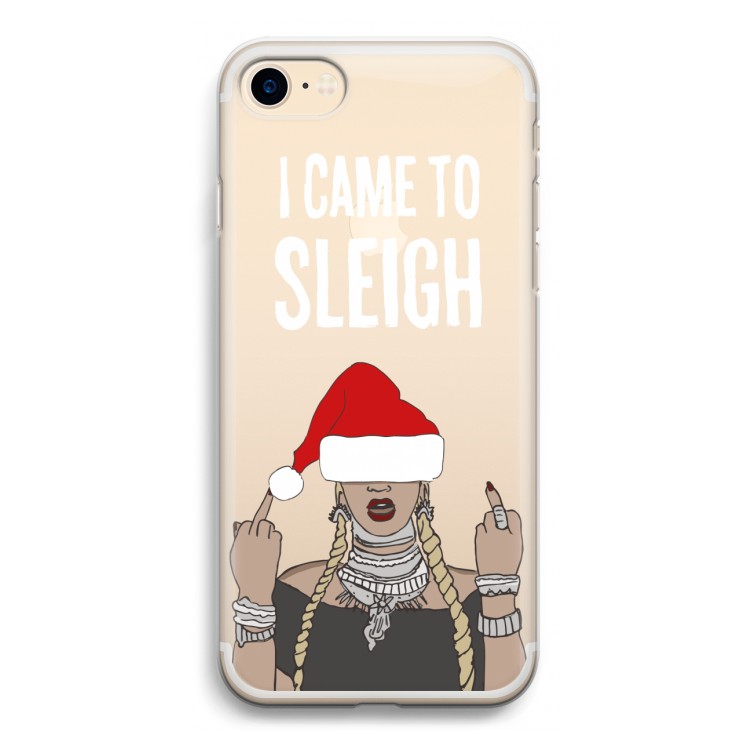 Came To Sleigh: iPhone 7 Transparant Hoesje