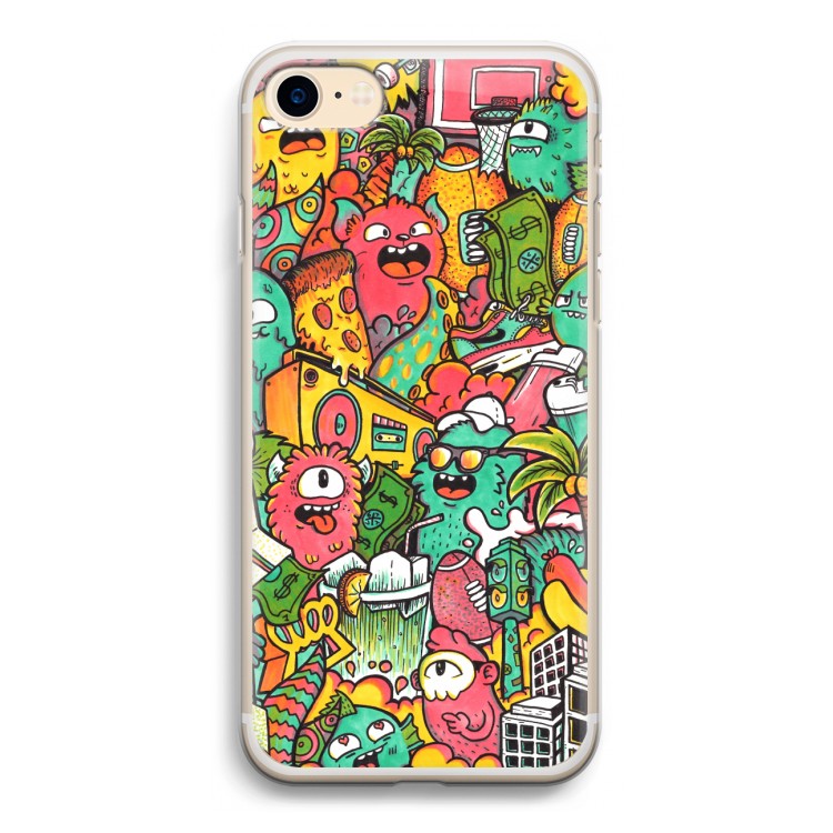 Vexx City: iPhone 7 Transparant Hoesje