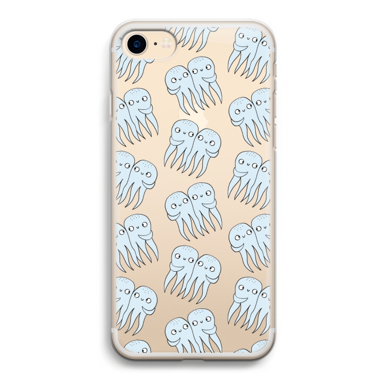 Octopussen: iPhone 7 Transparant Hoesje
