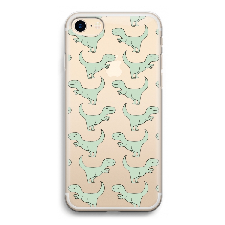 Dinos: iPhone 7 Transparant Hoesje