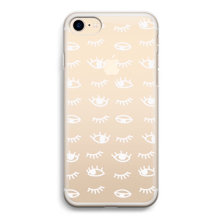 Eye pattern #3: iPhone 7 Transparant Hoesje