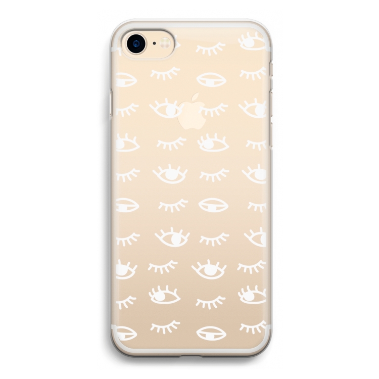 Eye pattern #3: iPhone 7 Transparant Hoesje