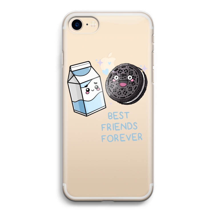 Best Friend Forever: iPhone 7 Transparant Hoesje