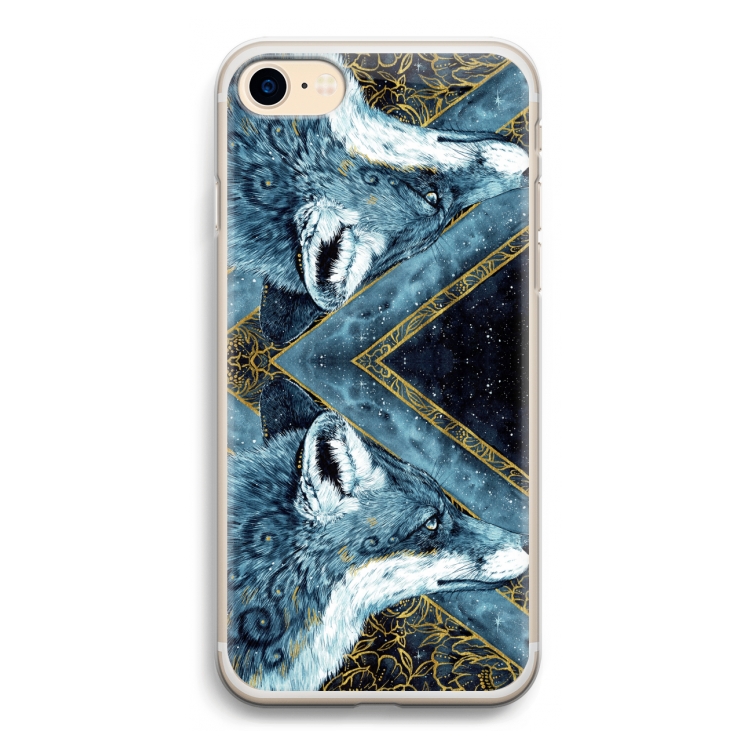 Golden Fox: iPhone 7 Transparant Hoesje