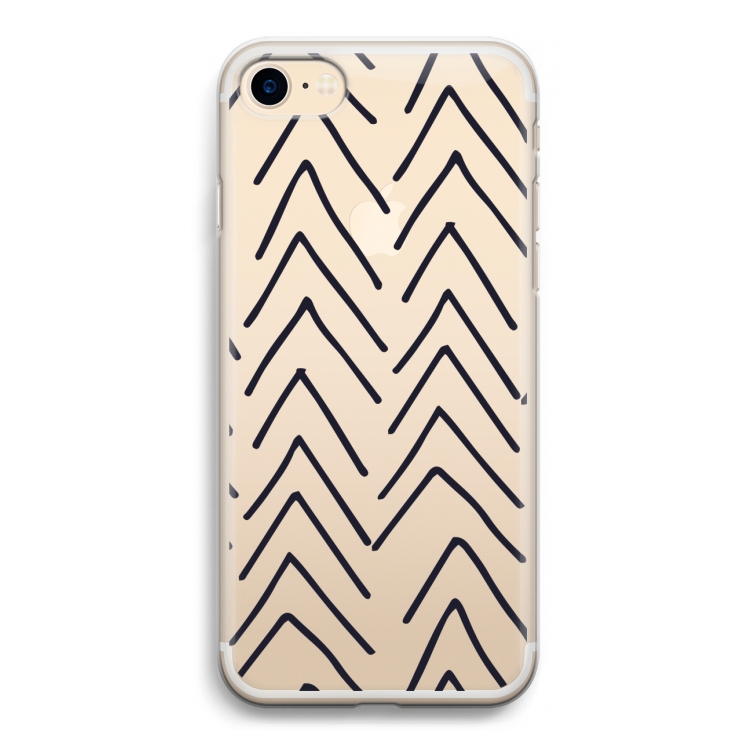 Marrakech Arrows: iPhone 7 Transparant Hoesje