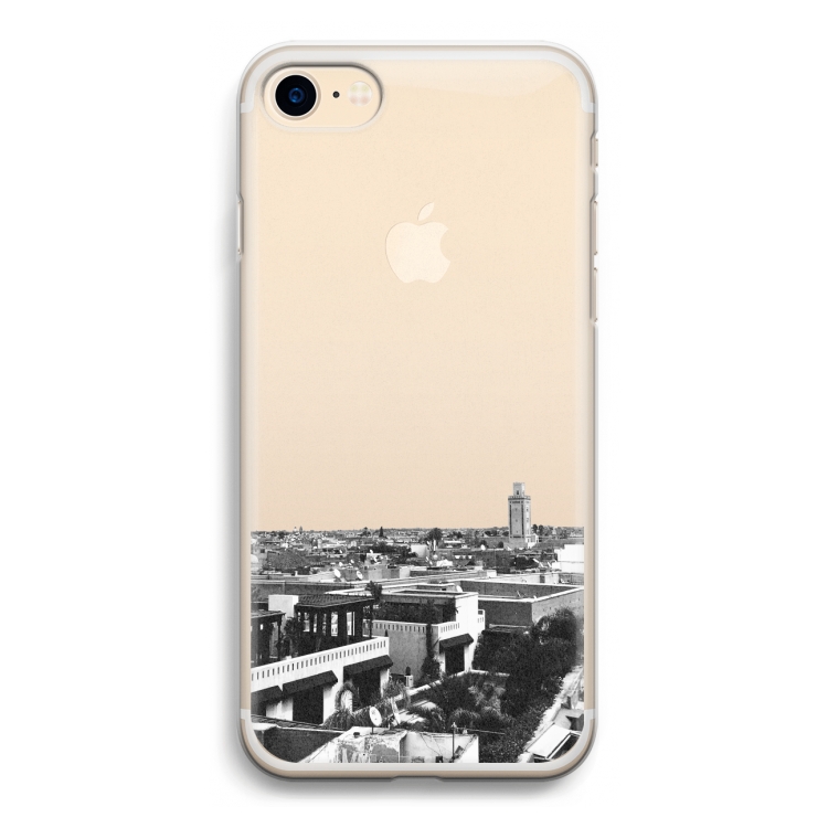 Marrakech Skyline : iPhone 7 Transparant Hoesje