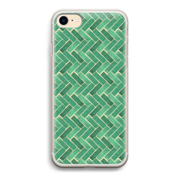Moroccan tiles 2: iPhone 7 Transparant Hoesje