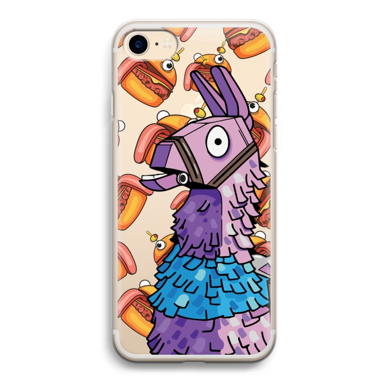 Loot Burger: iPhone 7 Transparant Hoesje