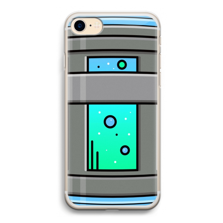 Chug Bottle: iPhone 7 Transparant Hoesje