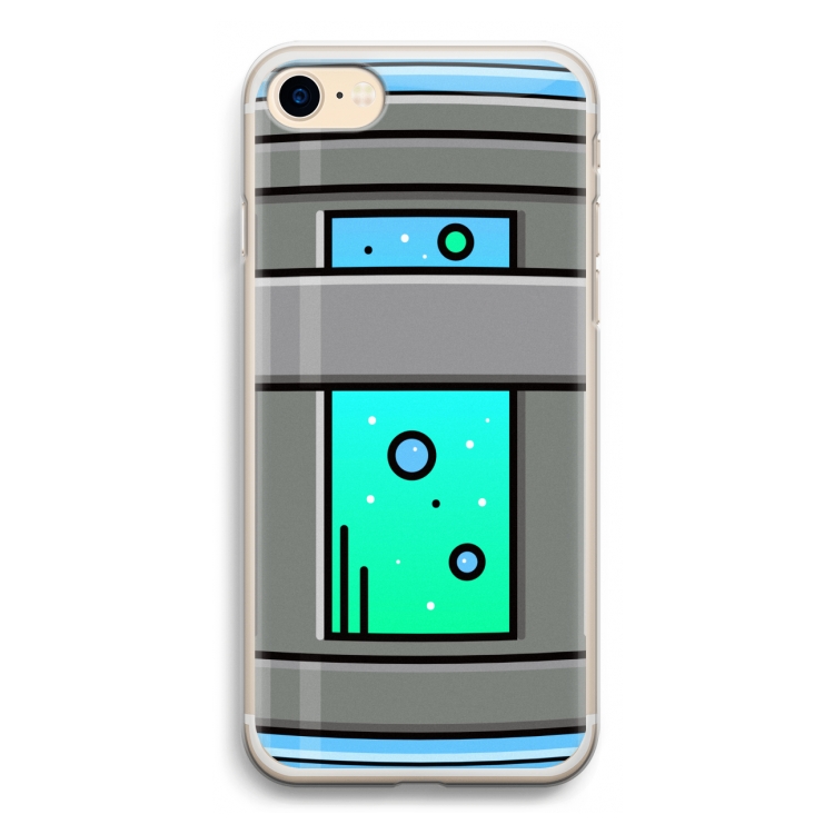 Chug Bottle: iPhone 7 Transparant Hoesje