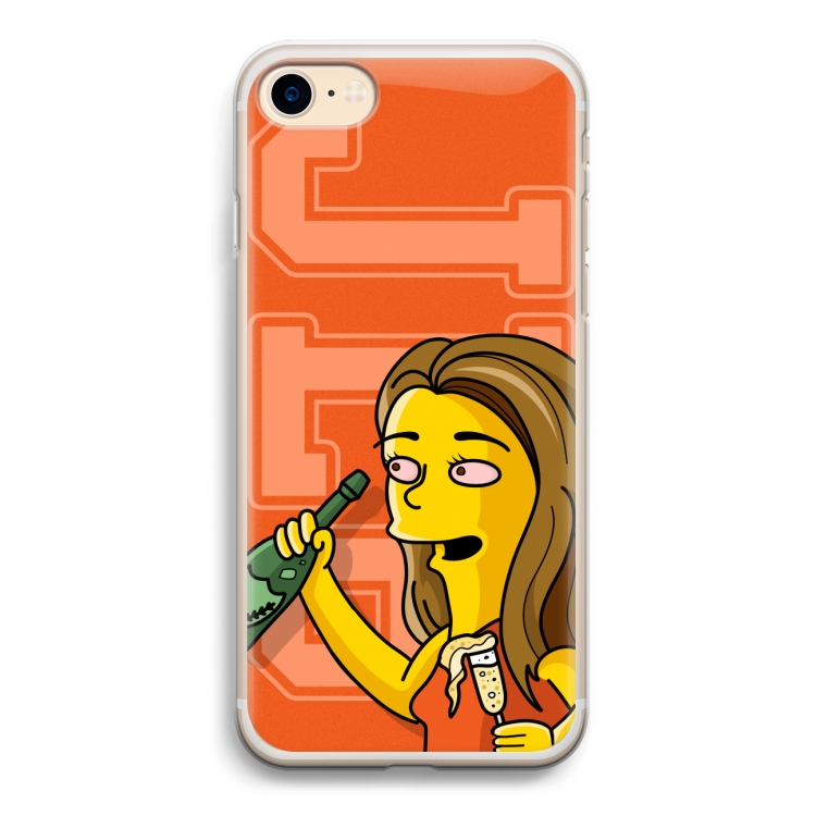 Jamie Lee Simpson: iPhone 7 Transparant Hoesje
