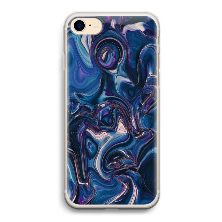 Mirrored Mirage: iPhone 7 Transparant Hoesje