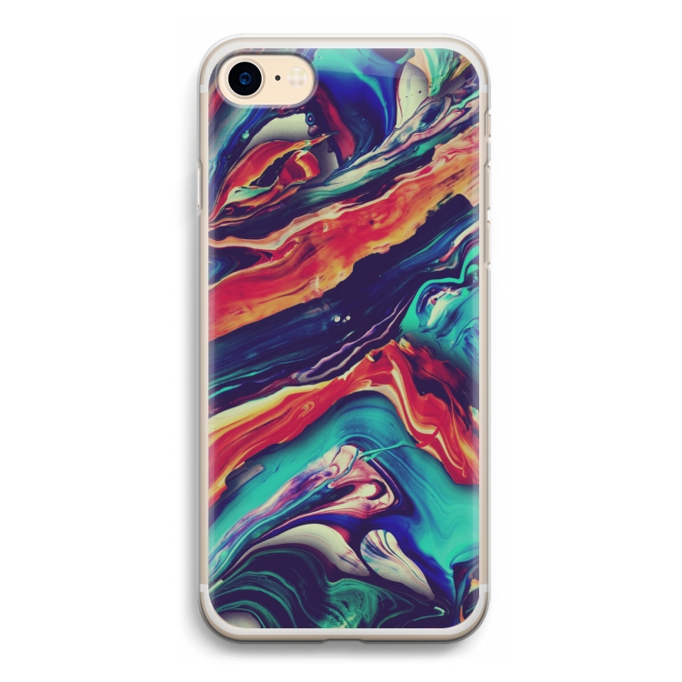 Chameleon Sun: iPhone 7 Transparant Hoesje