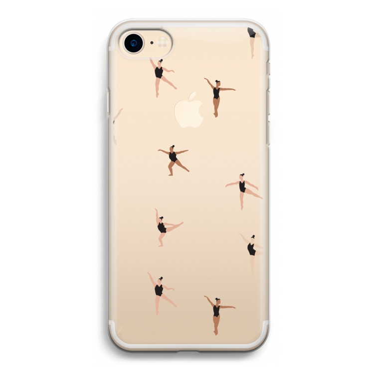 Dancing #1: iPhone 7 Transparant Hoesje